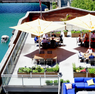 The top of World of Whirlpool building, the penthouse