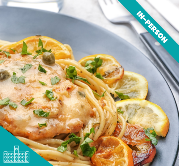 Weeknight Meals: Chicken Piccata (WoW Studios Internal Event)